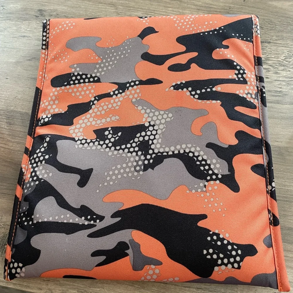 L.L. Bean Ipad Kindle E reader Tablet Padded Camouflage Travel carry Case